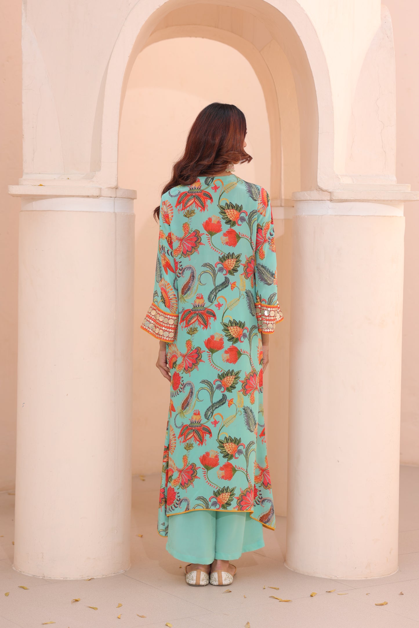 Sur Kurta Set - Blue