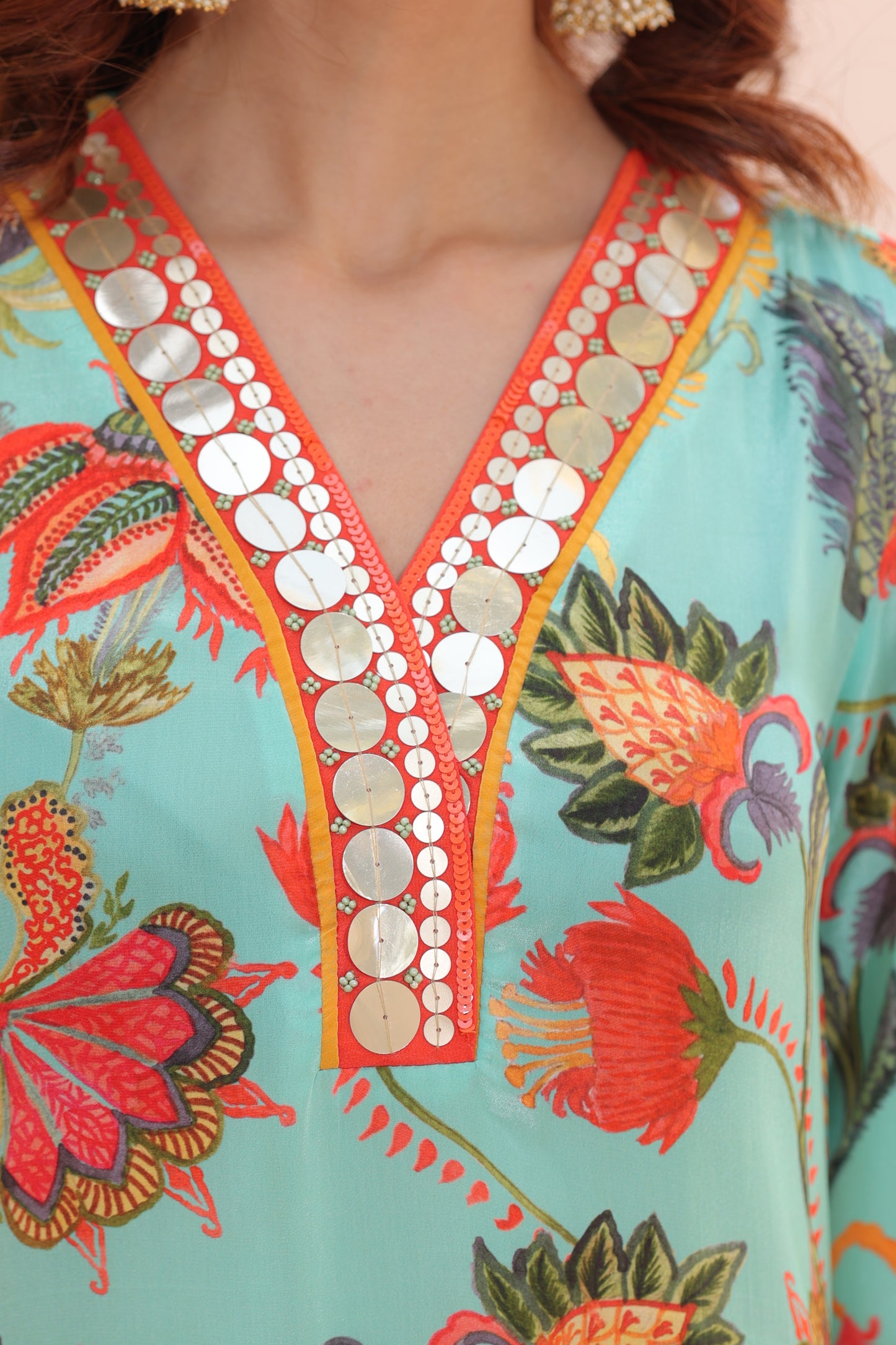 Sur Kurta Set - Blue