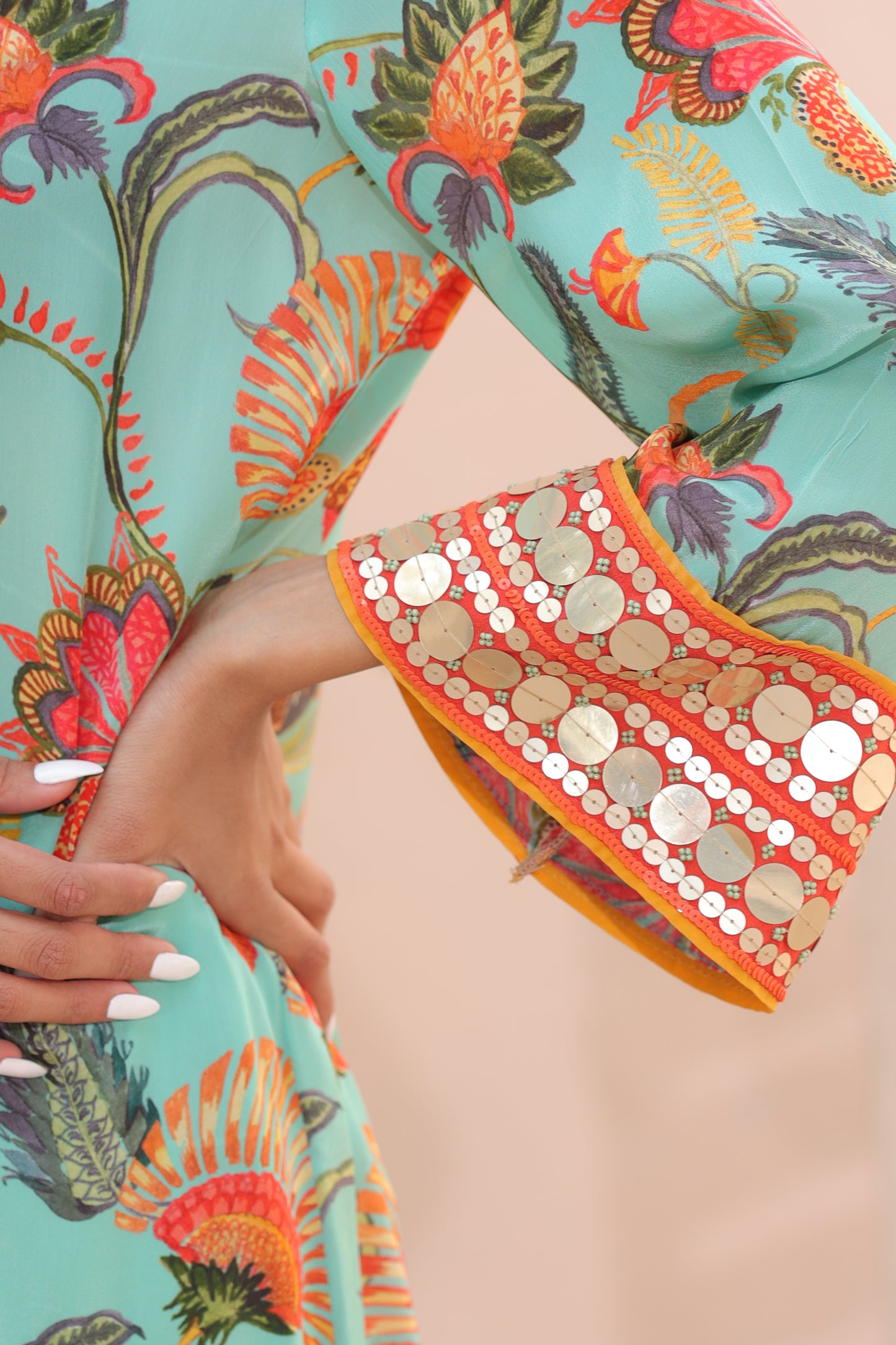 Sur Kurta Set - Blue