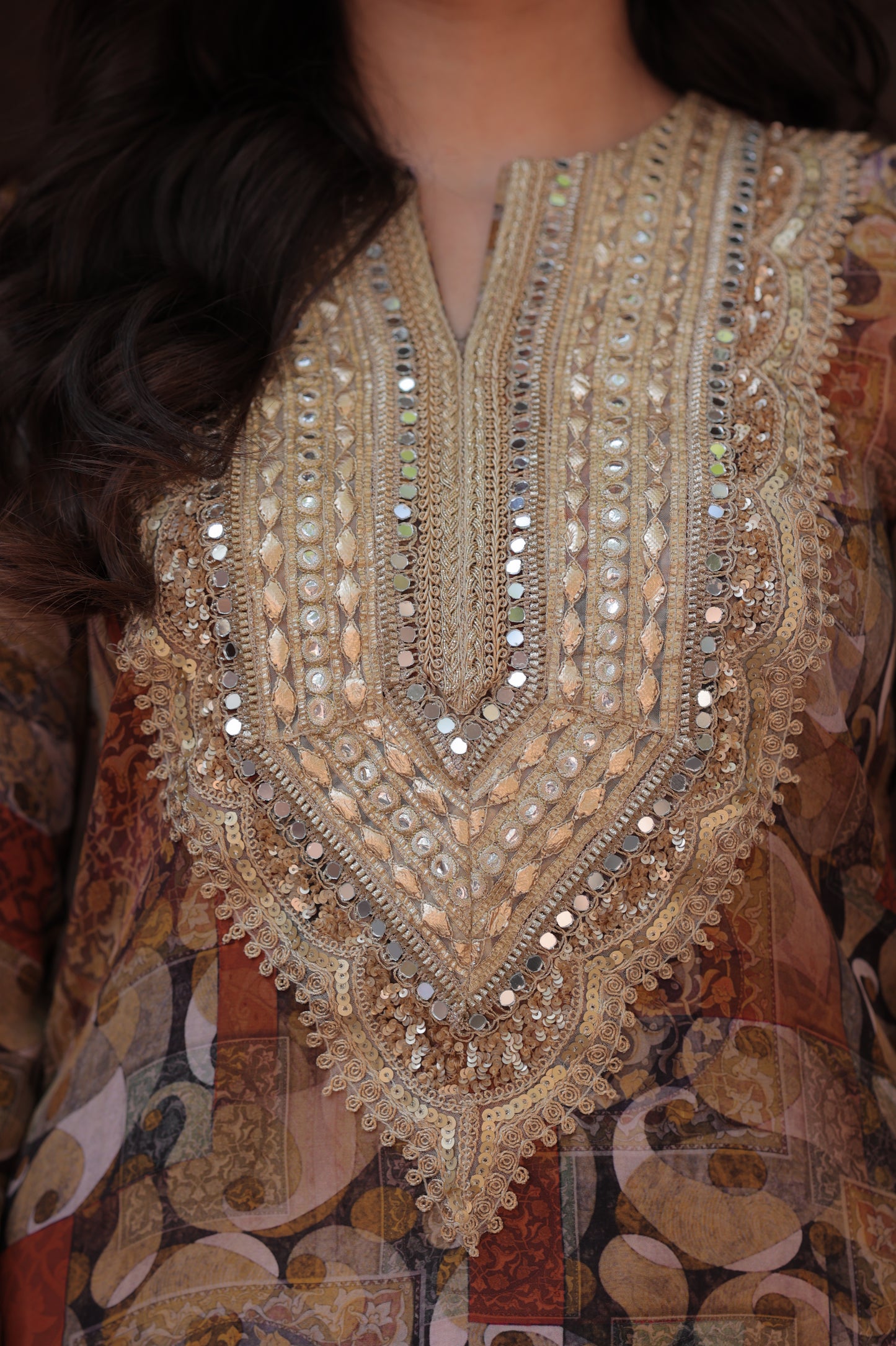 Zari Suit - Bronze