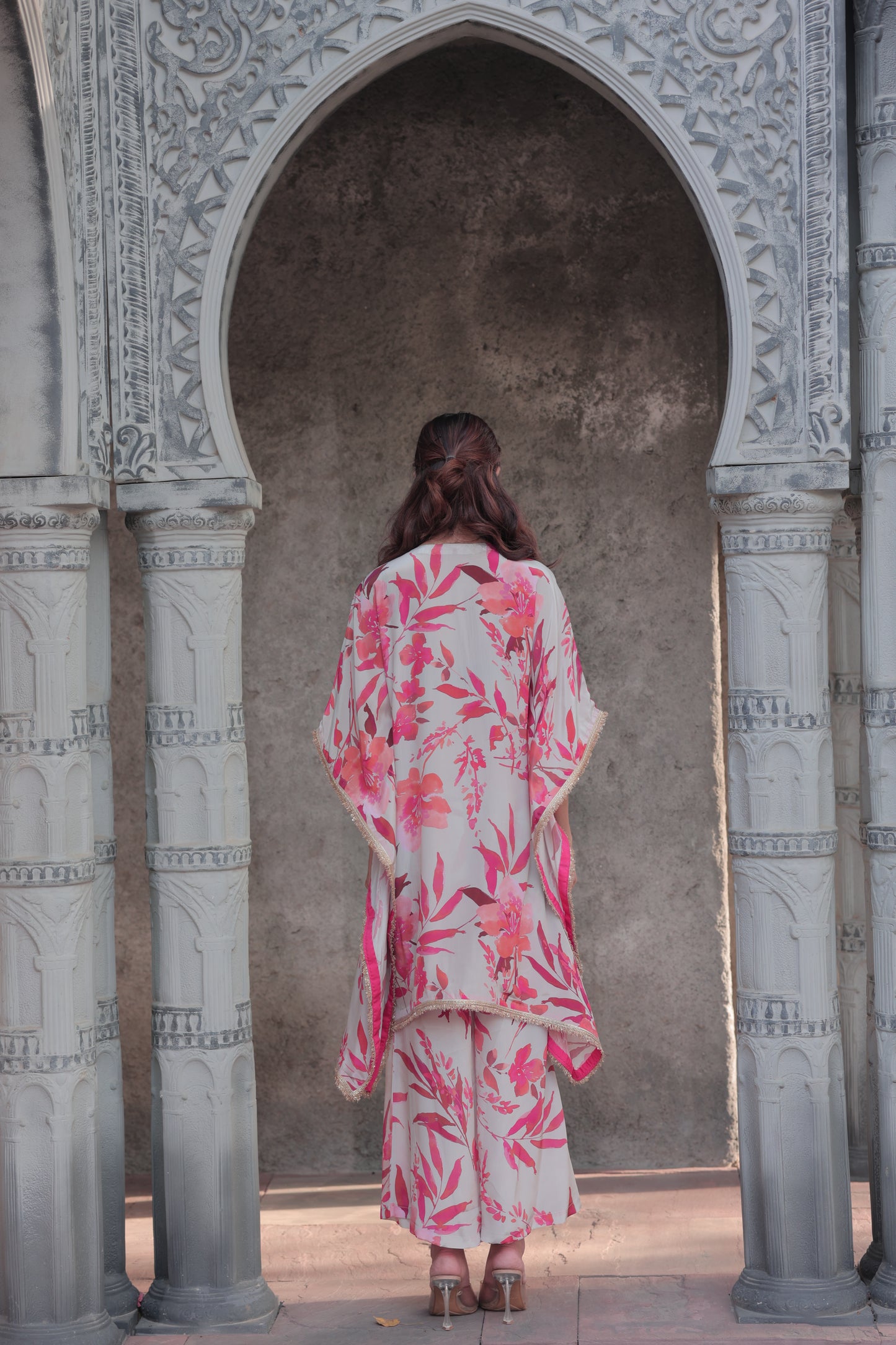Miraz Maple Kaftan - Red