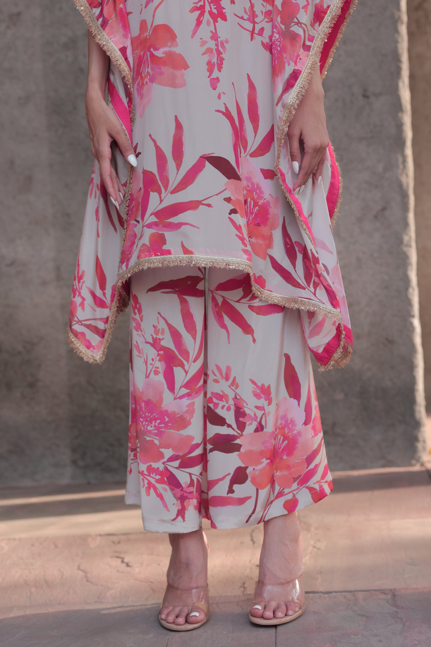 Miraz Maple Kaftan - Red