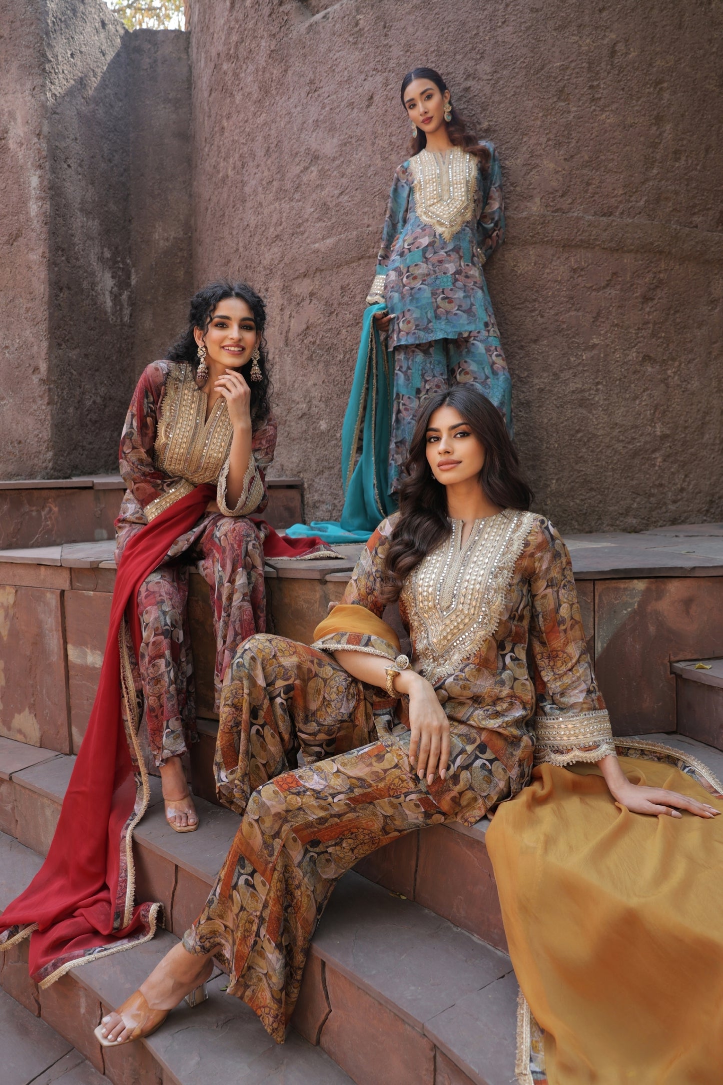 Zari Suit - Bronze