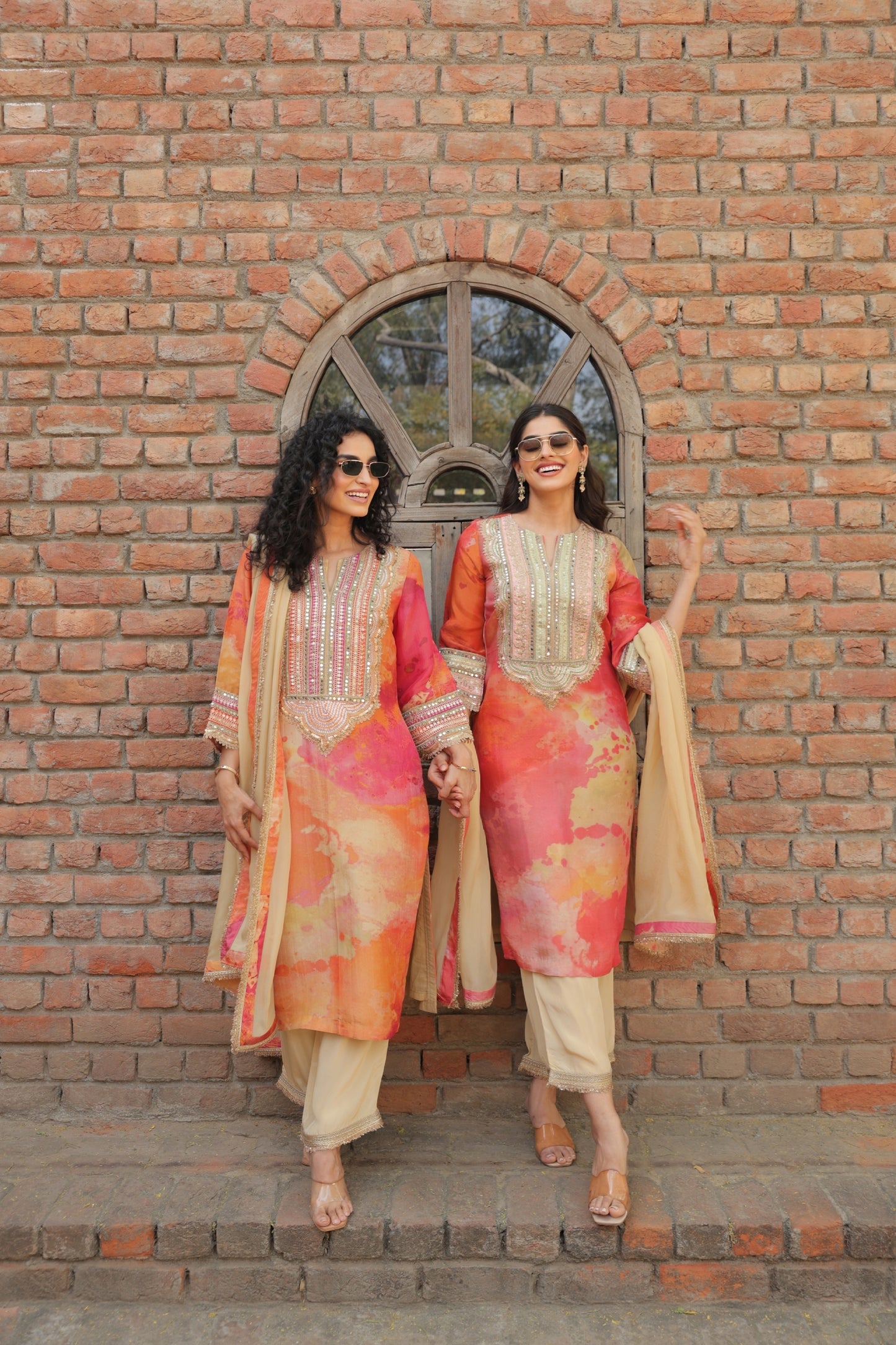 Gaur Organza Suit