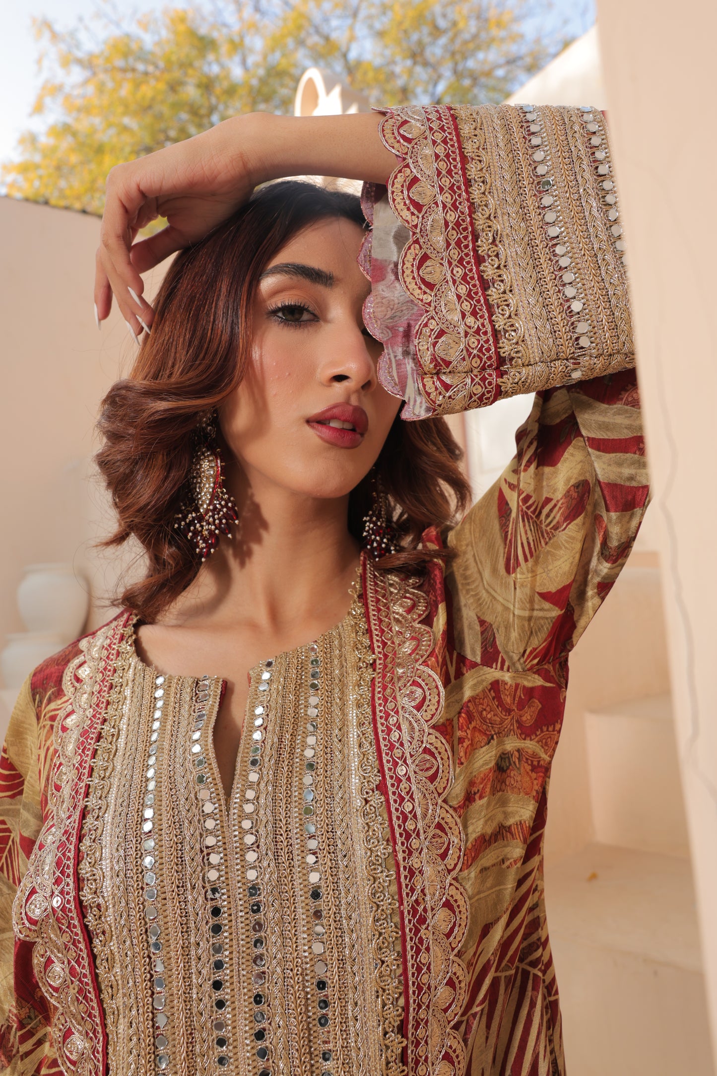 Jasnoor Tulip Dhoti