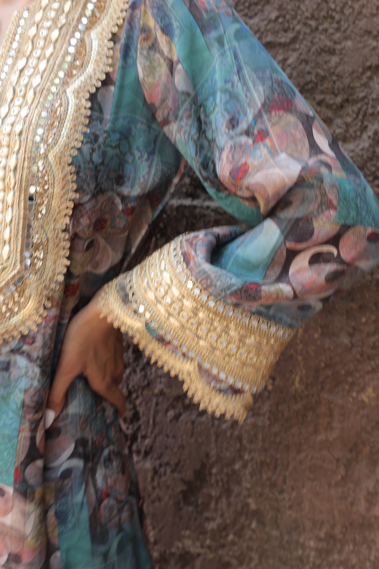 Zari Suit - Blue