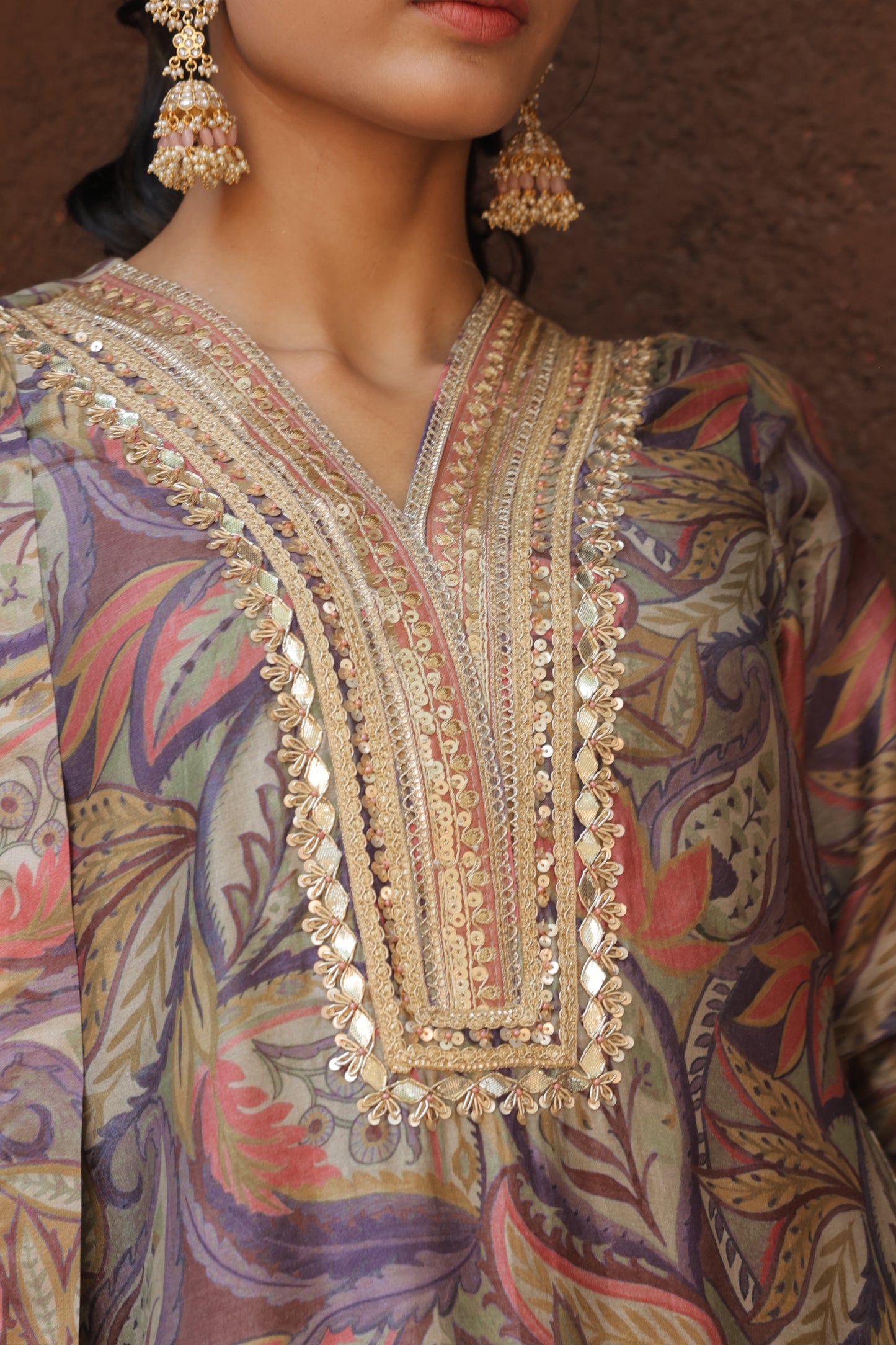 Rowan Kurta Sharara - Green