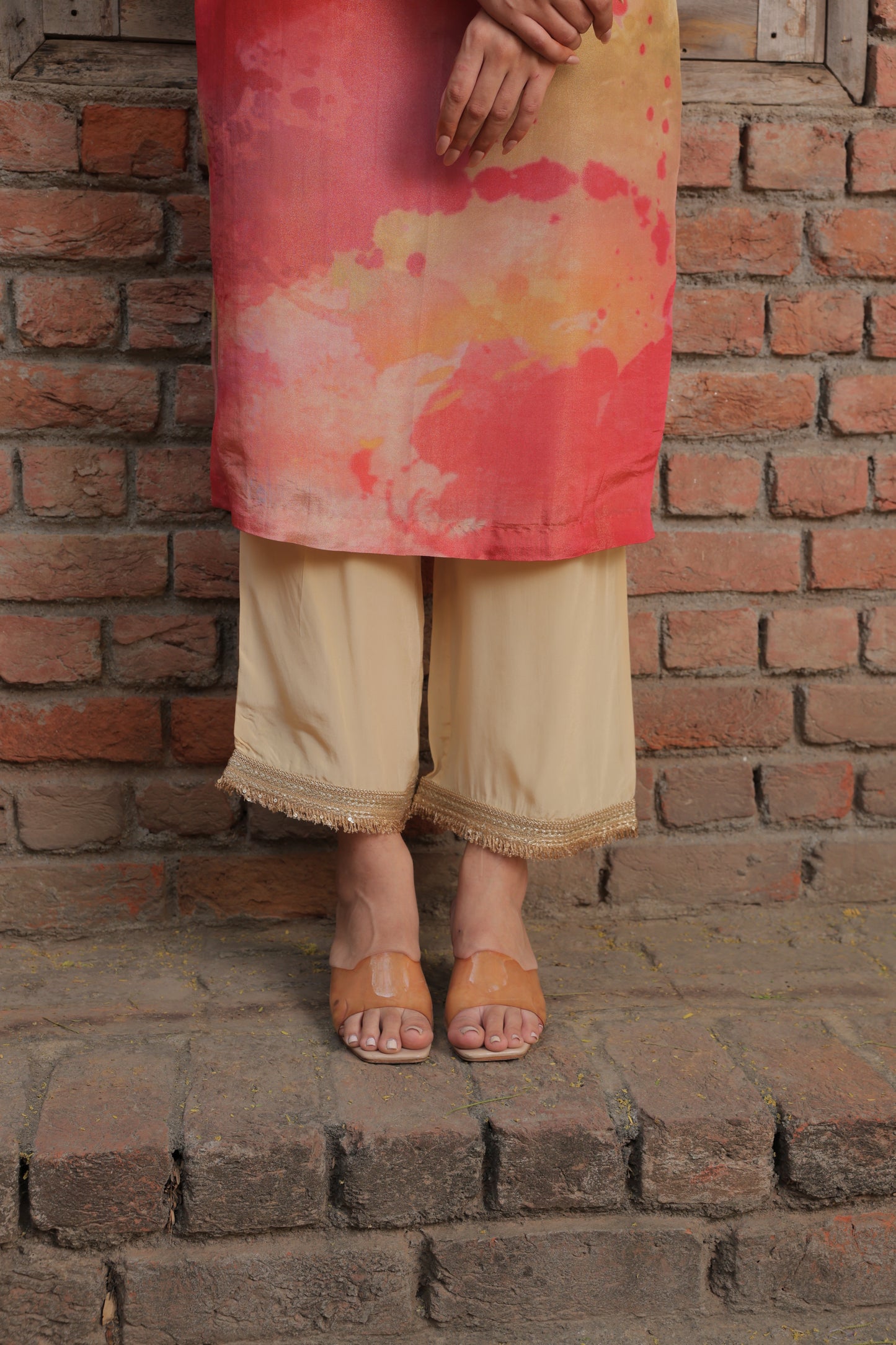 Gaur Organza Suit