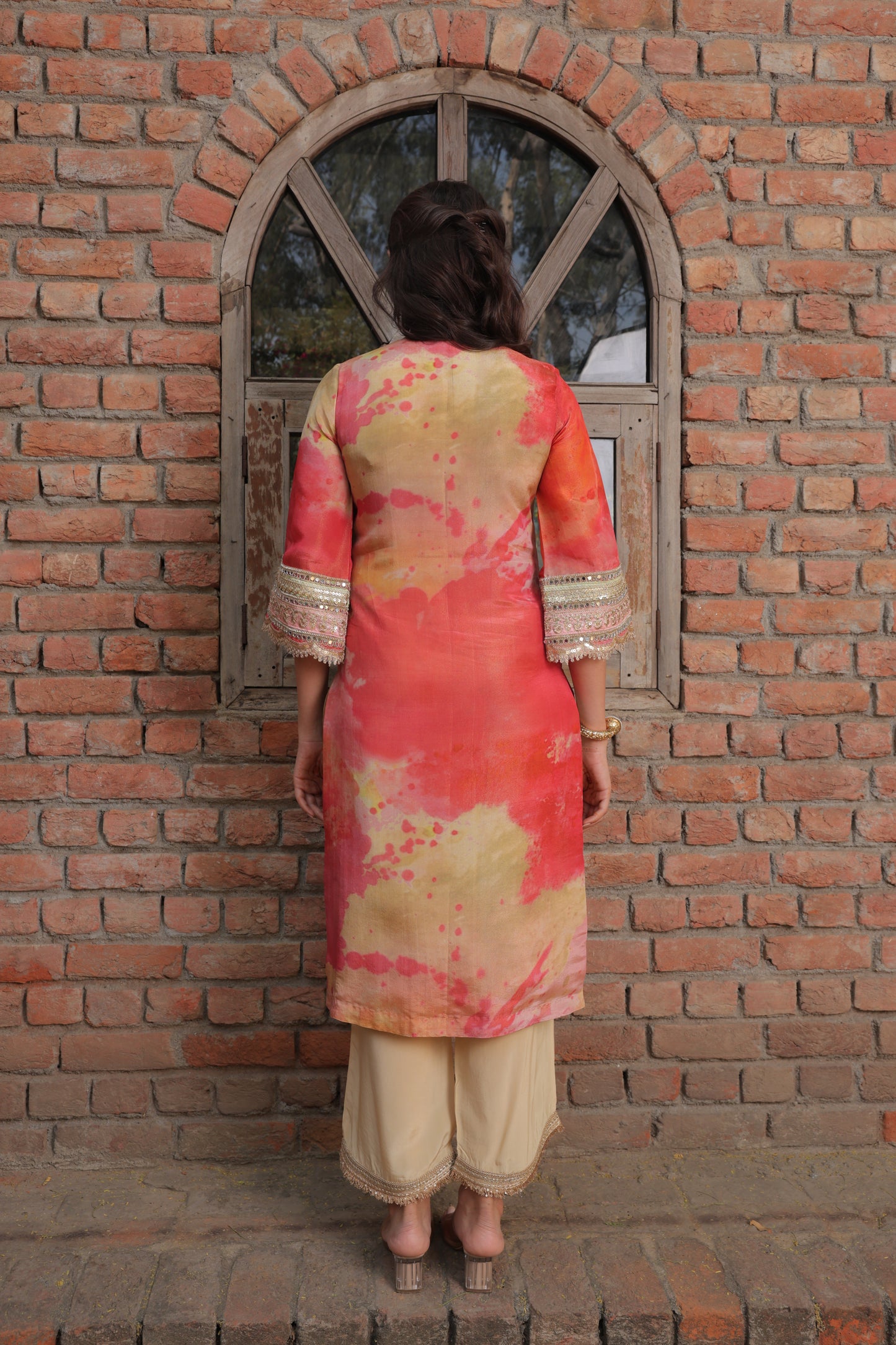 Gaur Organza Suit