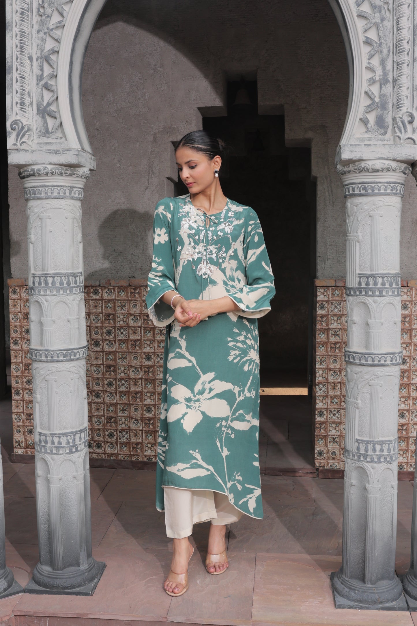 Freya Kurta - Green