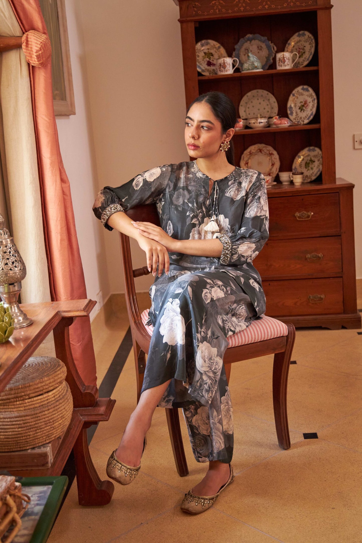 Aarohi Co-ord Set - Blue