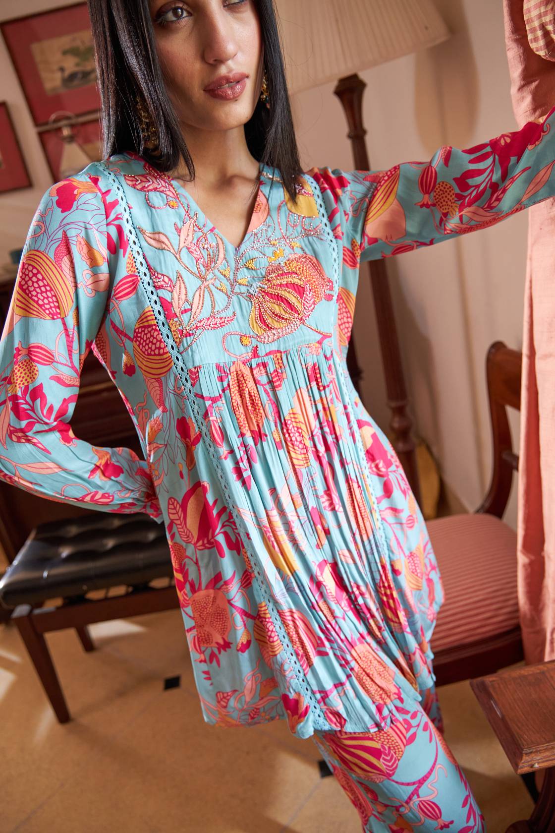 Sia Co-ord Set - Blue