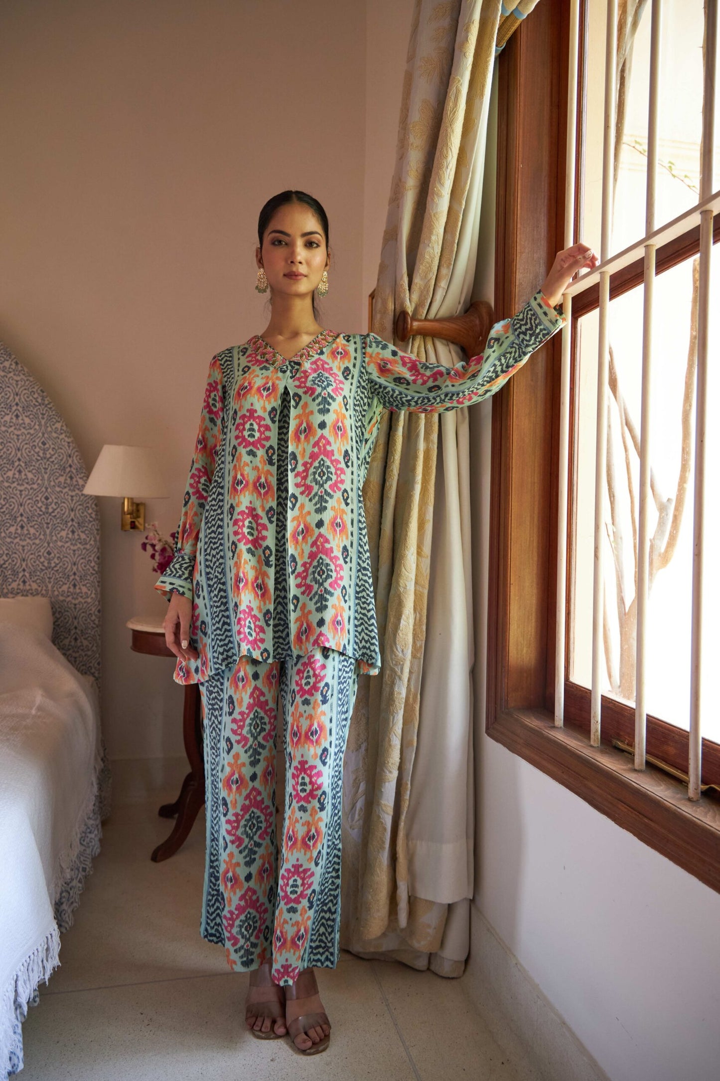 Floral Motif Set - Blue