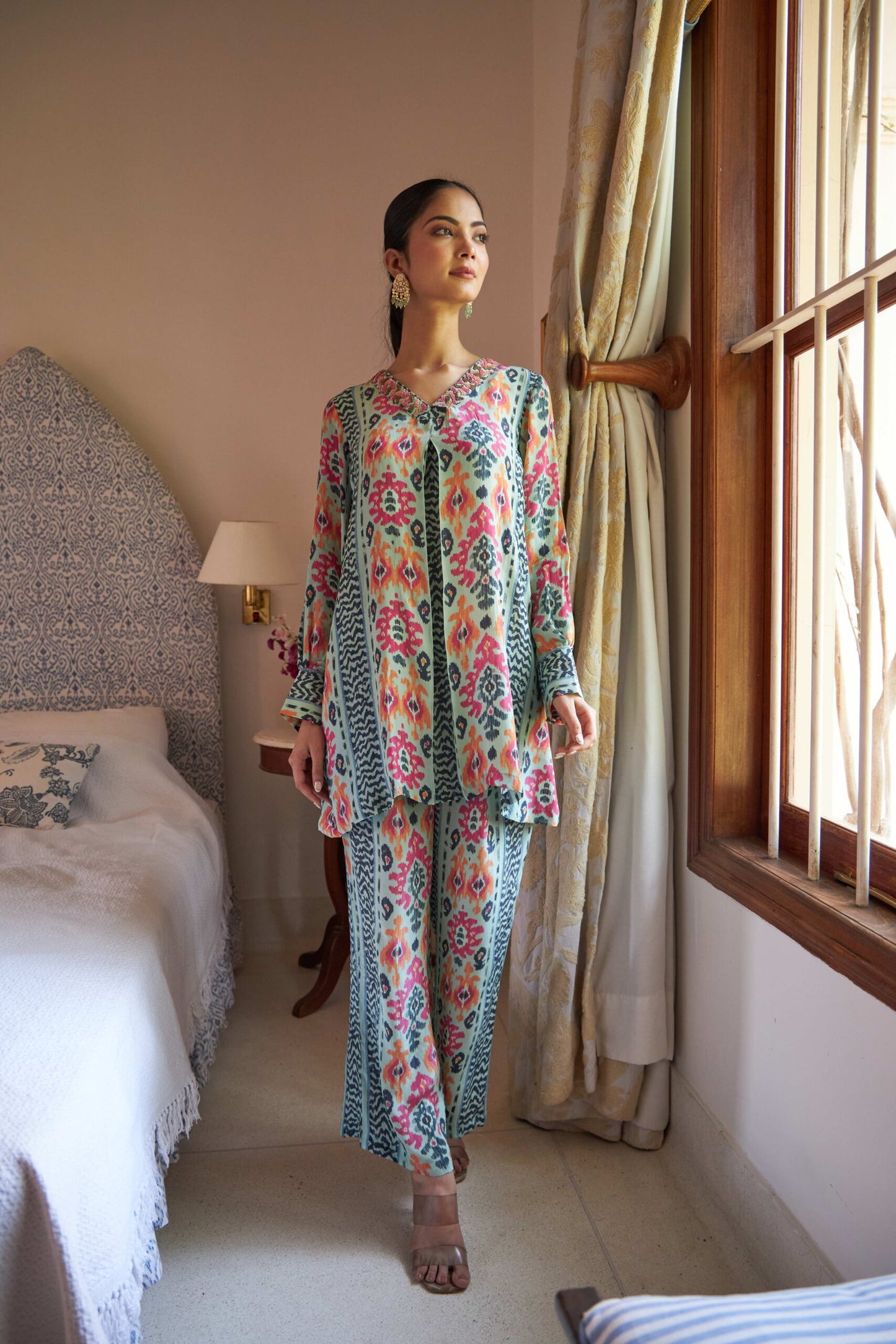 Floral Motif Set - Blue