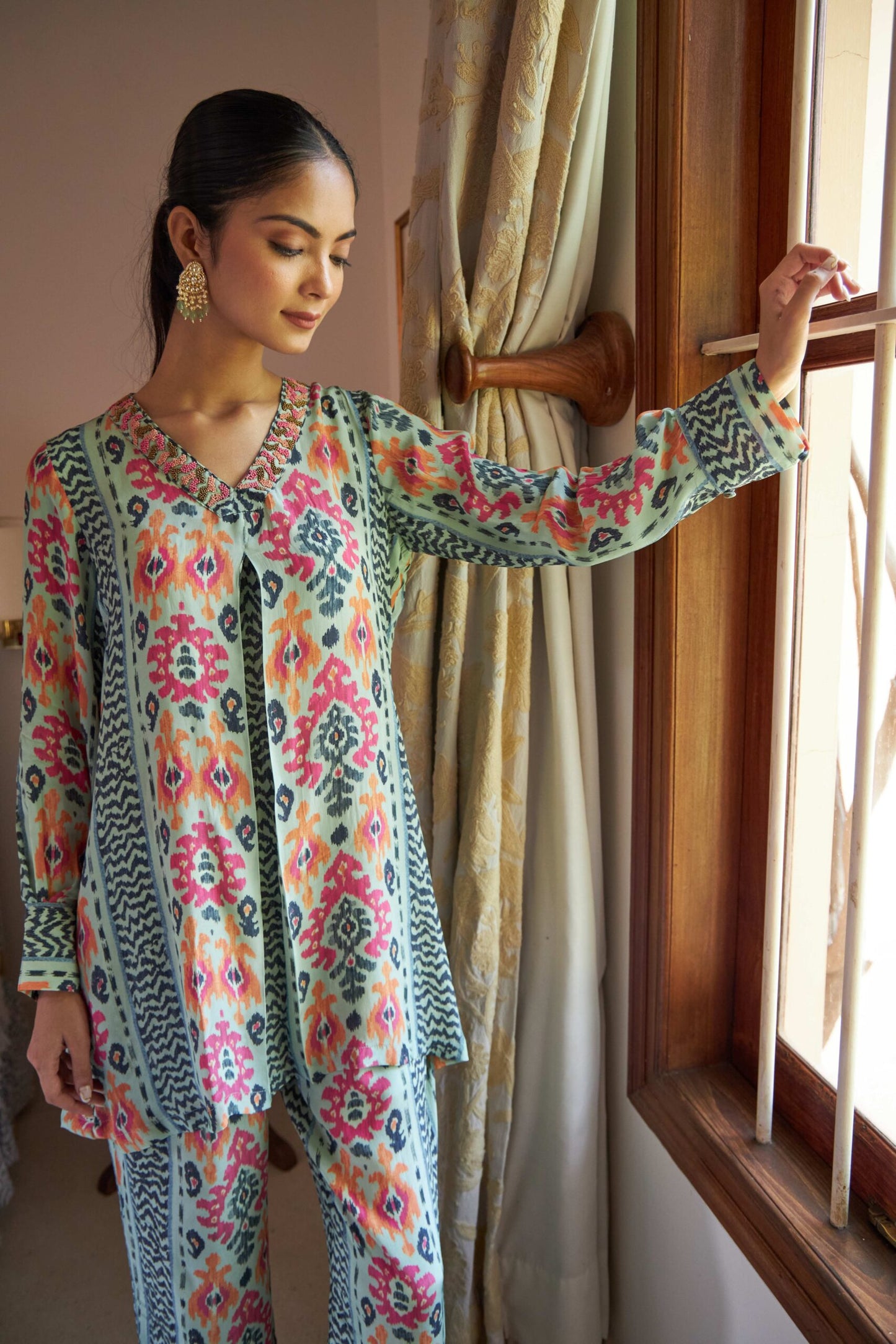 Floral Motif Set - Blue