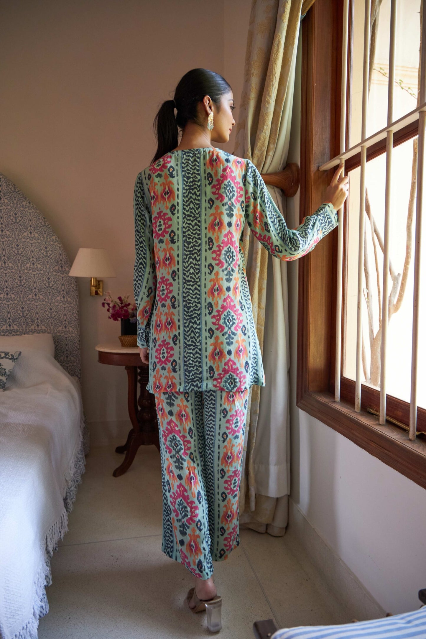 Floral Motif Set - Blue