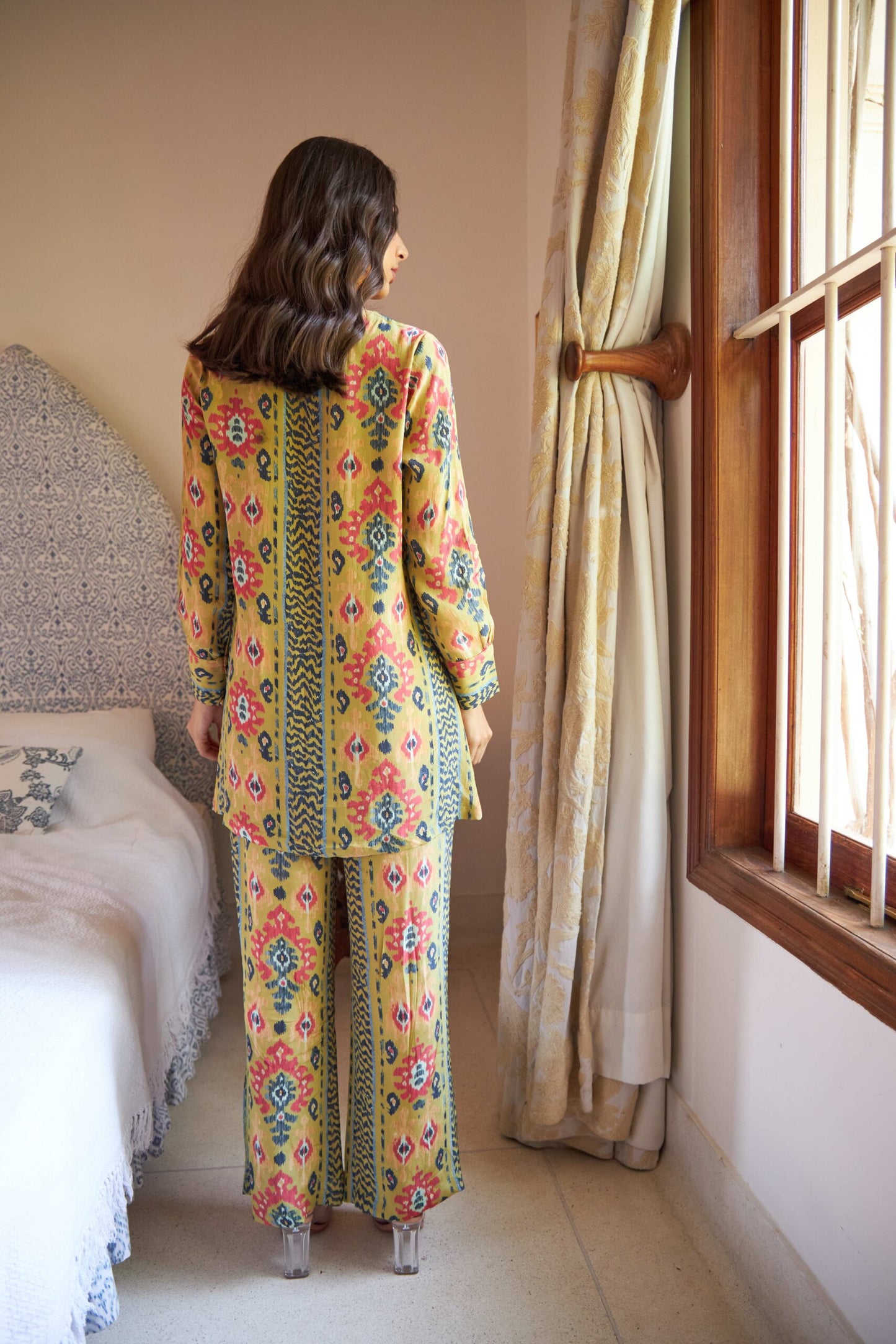 Floral Motif Set -Green