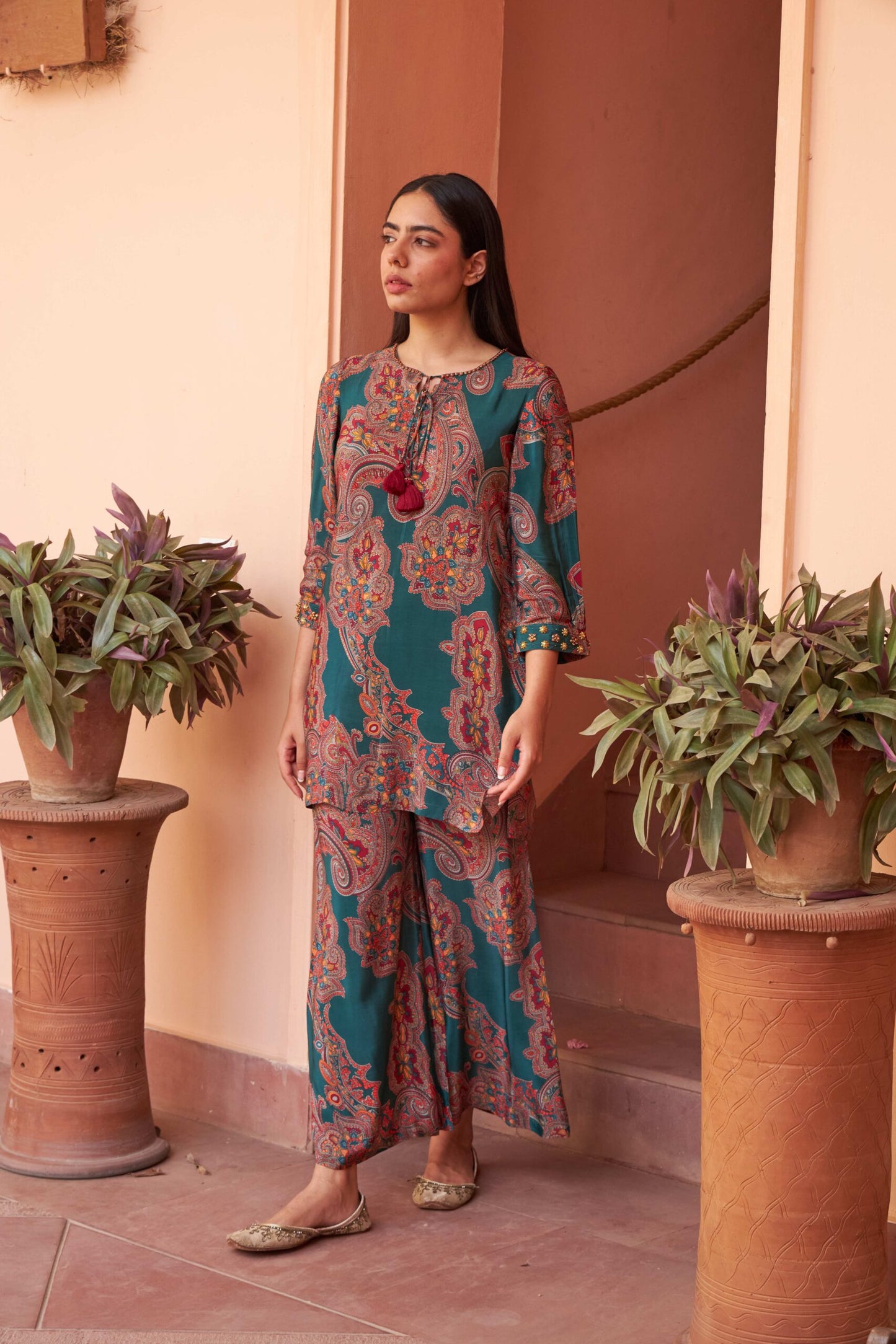 Nalini Set - Teal