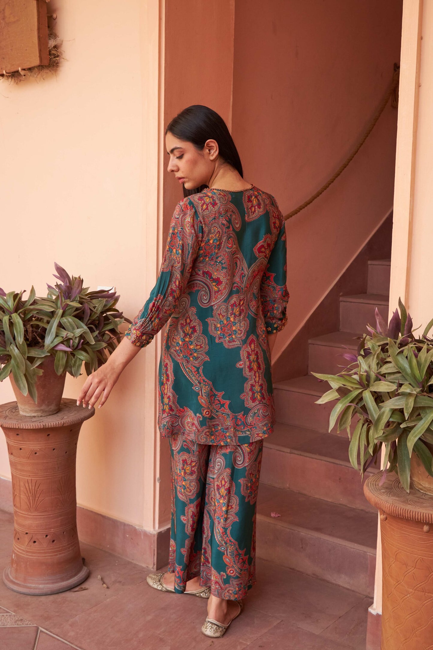 Nalini Set - Teal
