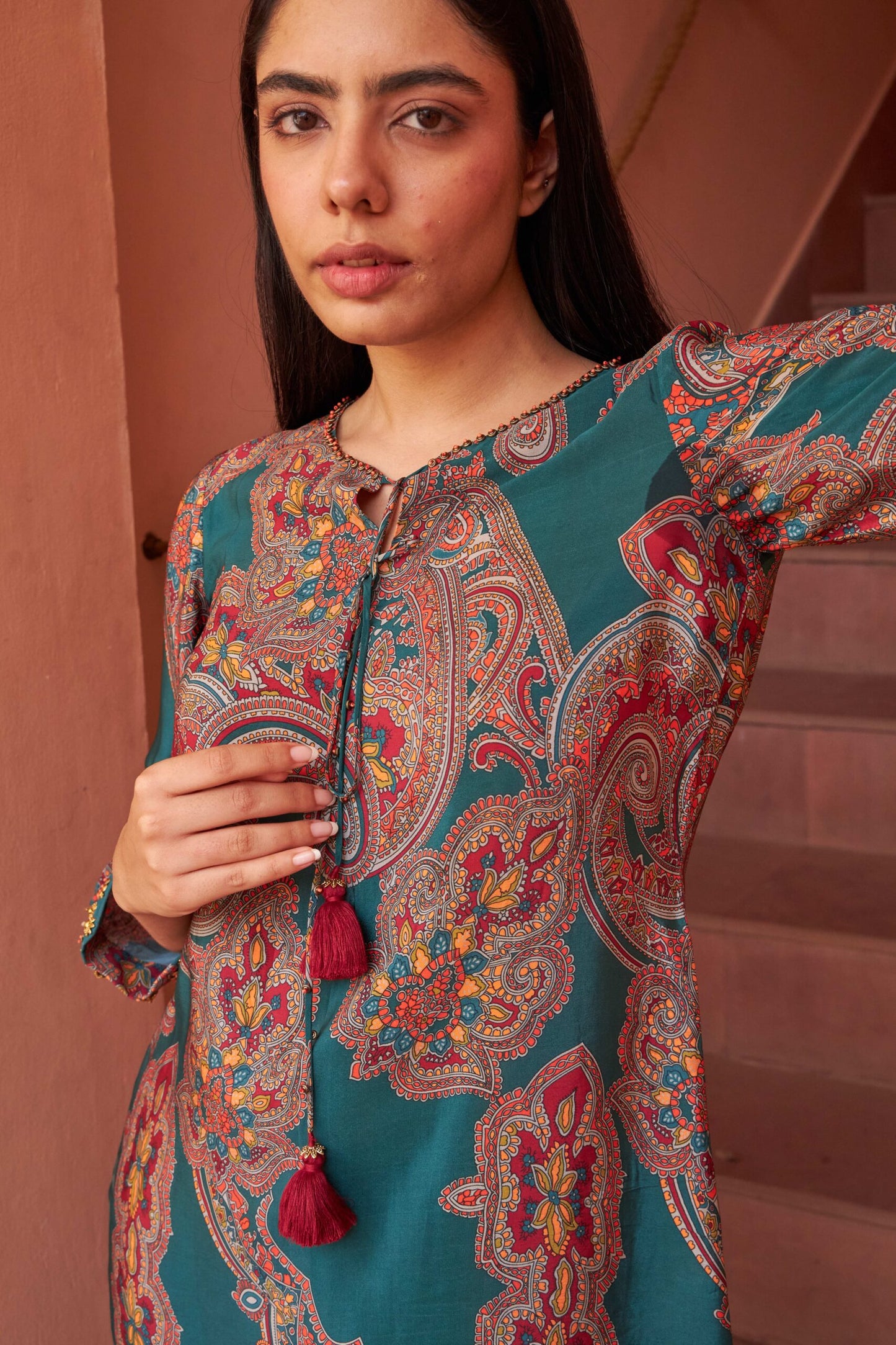 Nalini Set - Teal