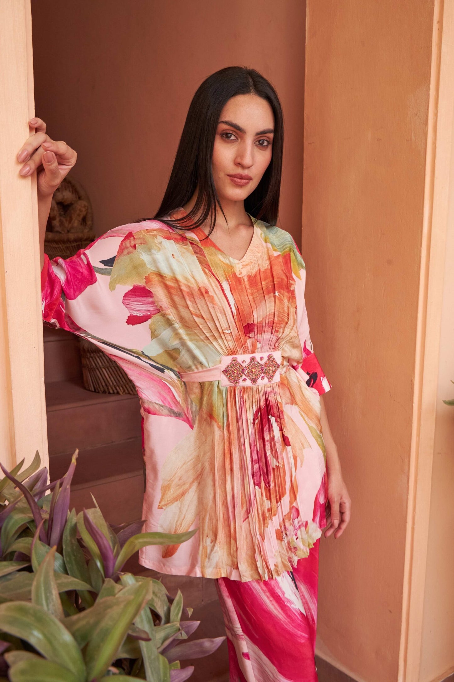 Saisha Co-ord Set - Pink