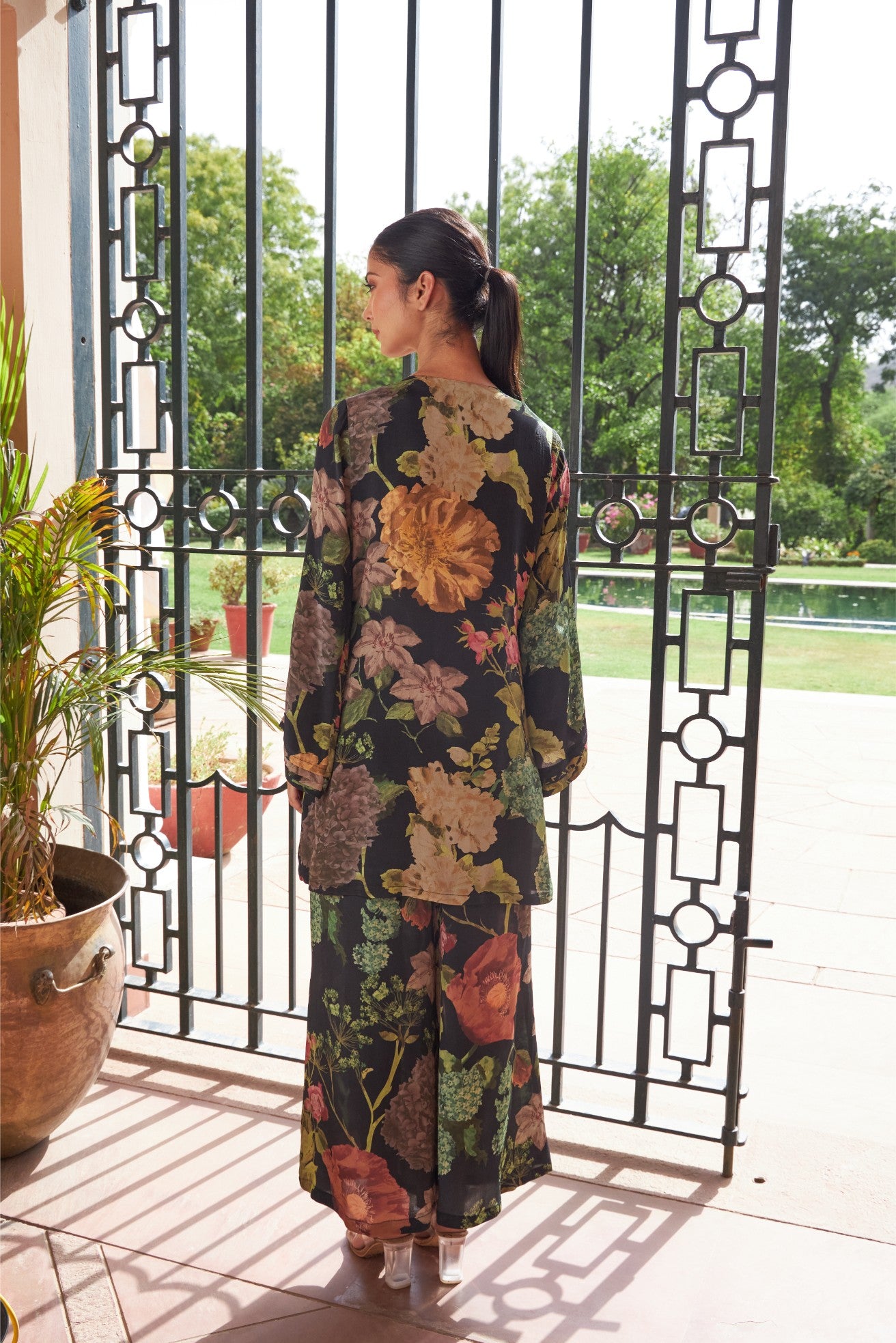 Prisha Co-ord Set - Black