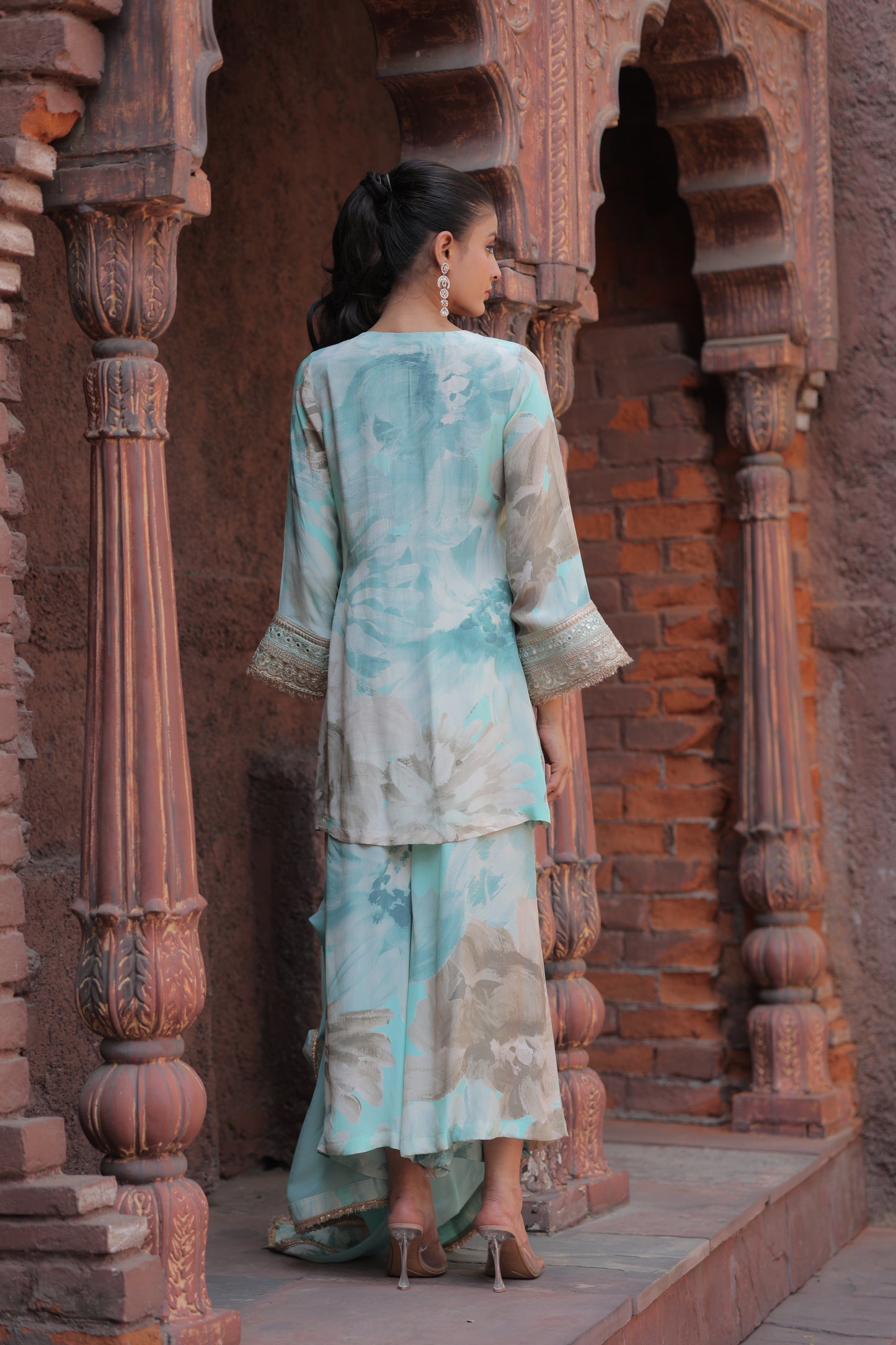 Cosmo Bloom Suit - Blue