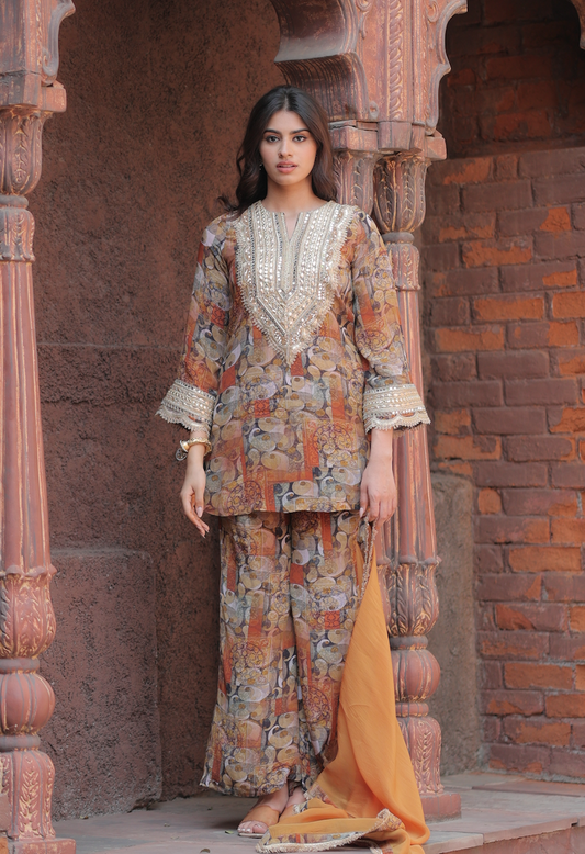 Zari Suit - Bronze