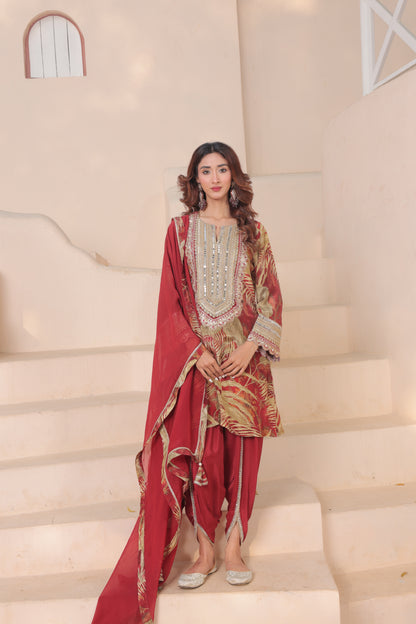 Jasnoor Tulip Dhoti