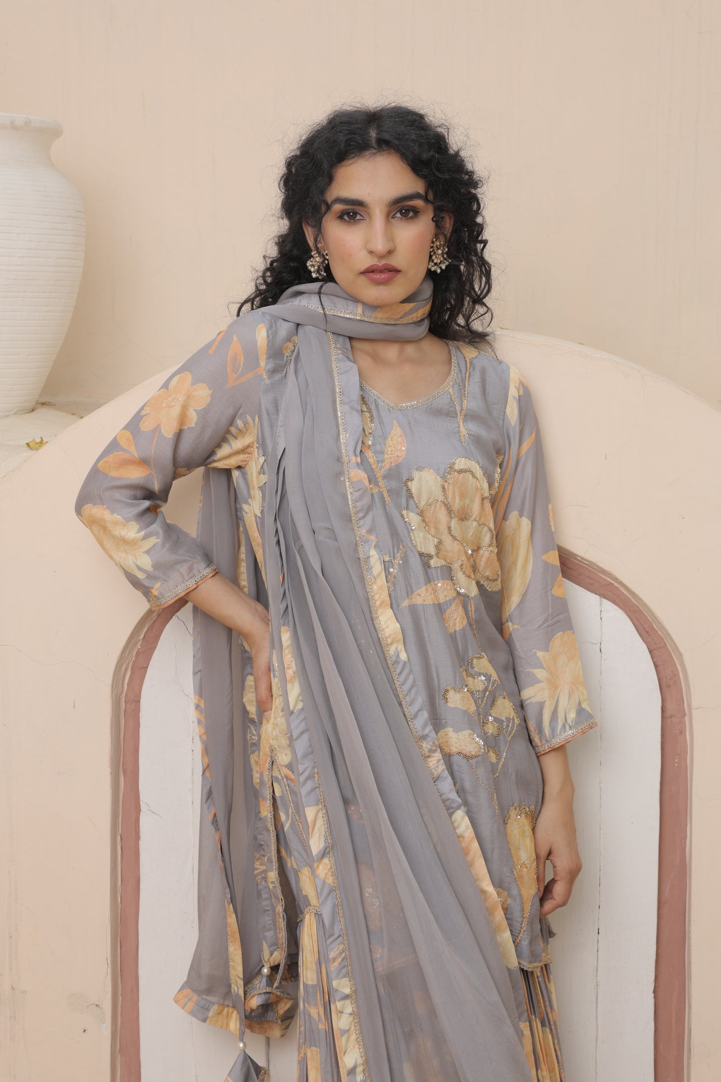 Ira Jasmine Sharara - Grey