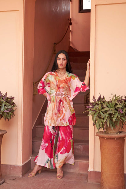 Saisha Co-ord Set - Pink