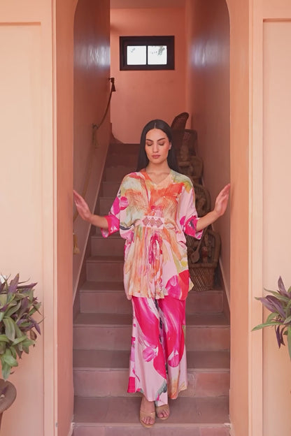 Saisha Co-ord Set - Pink