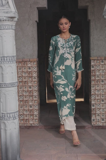 Freya Kurta - Green